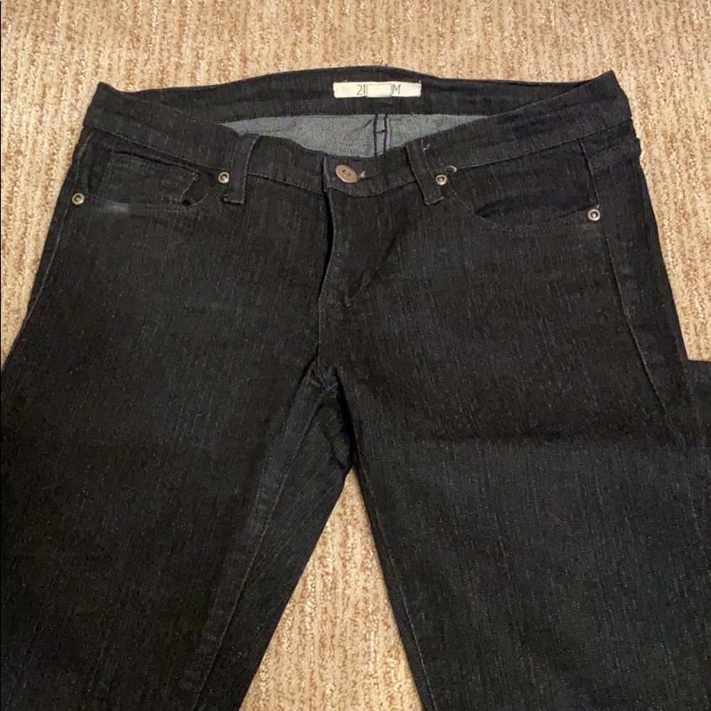 Forever 21 Dark Straight Leg Jeans Size 29